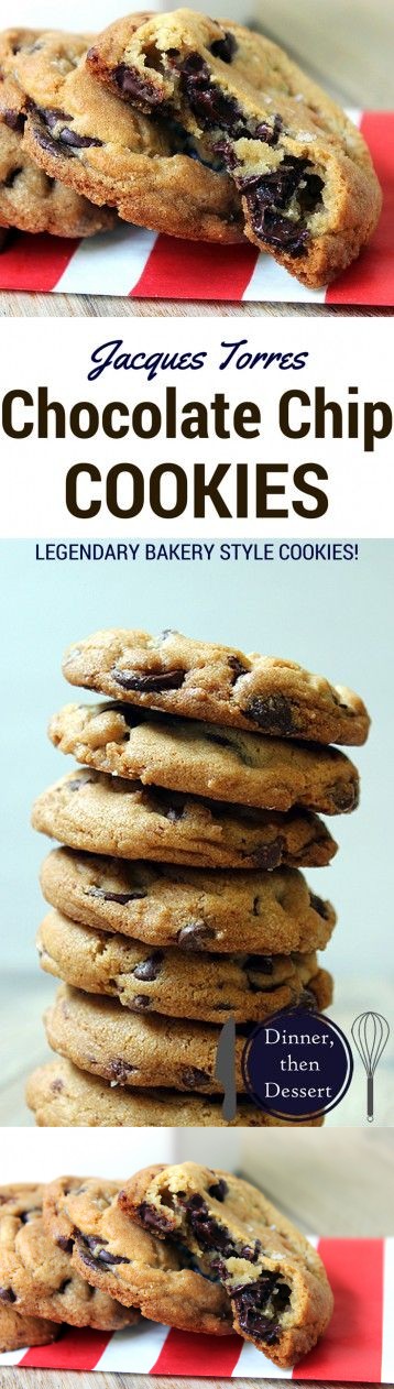 Legendary Jacques Torres Chocolate Chip Cookies