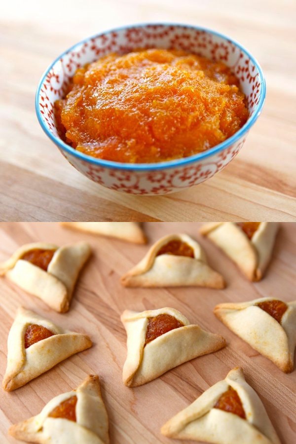 Lekvar Apricot Butter - Apricot Filling for Hamantaschen