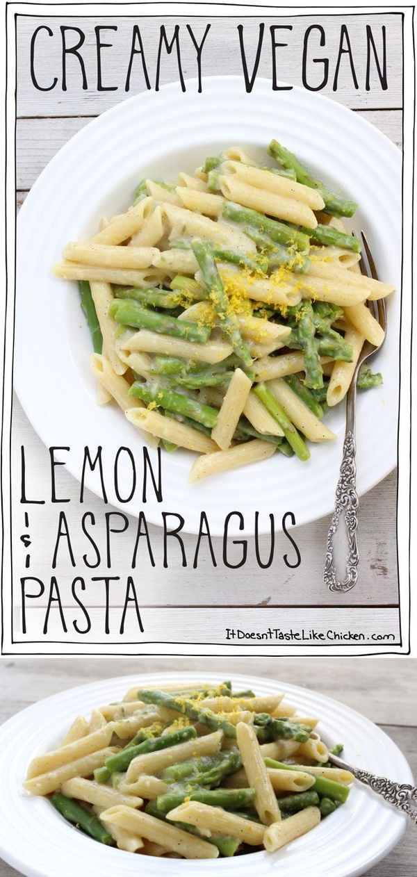 Lemon & Asparagus Pasta