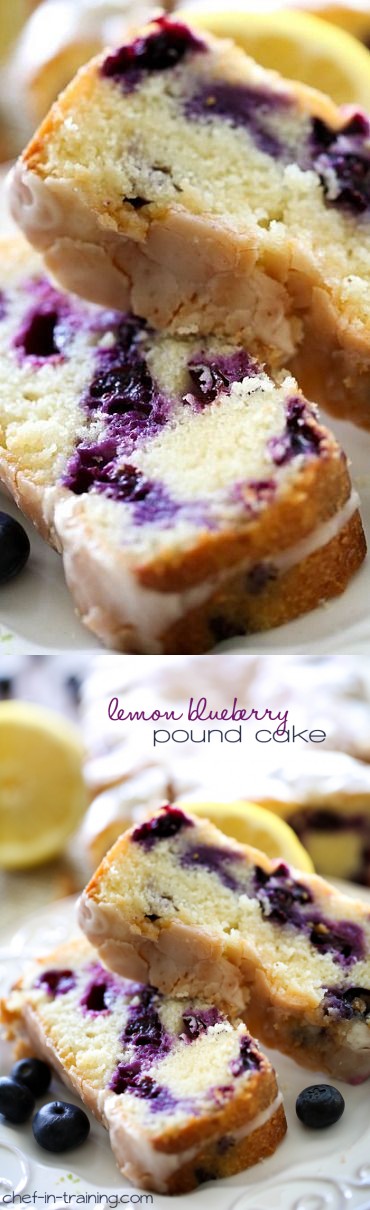 Lemon Blueberry Pound Cake