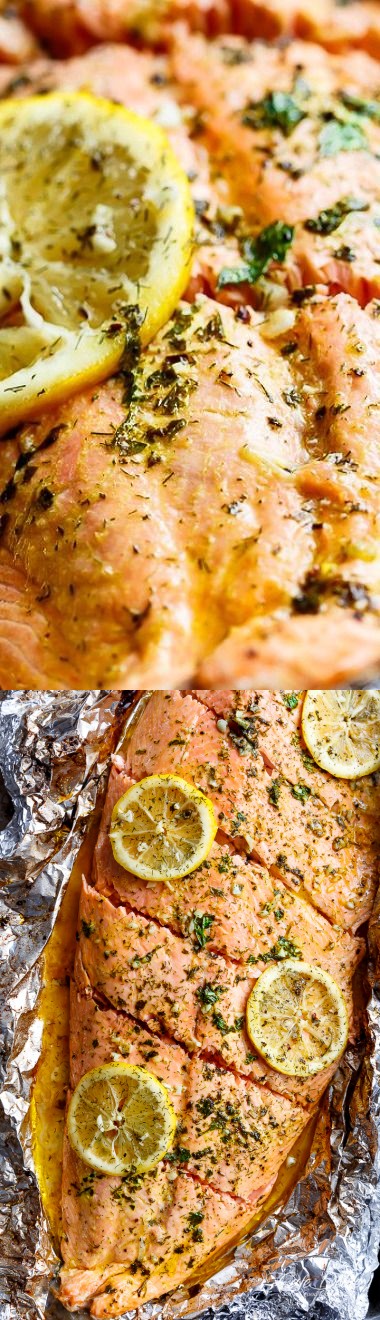 Lemon Butter Garlic Salmon