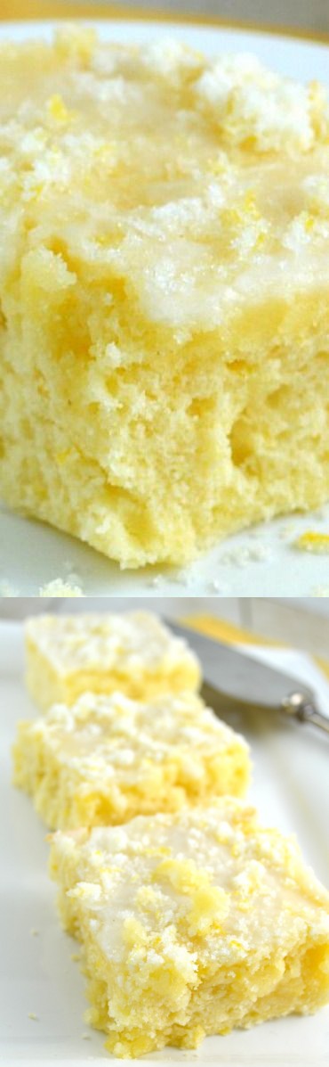 Lemon Buttermilk Sheet Cake