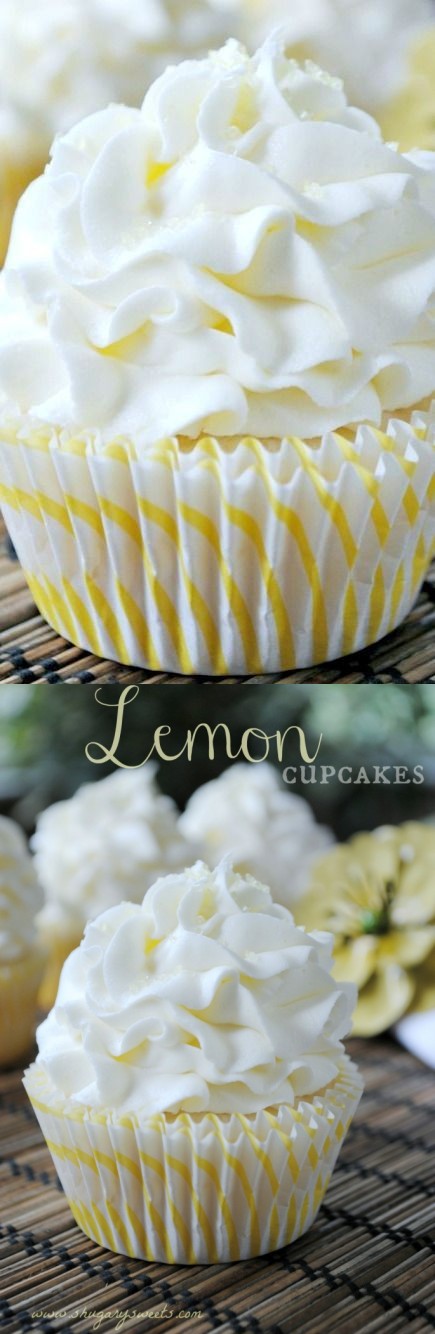 Lemon Cupcake with Lemon Buttercream