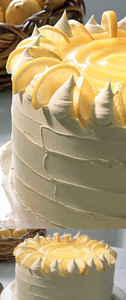 Lemon Curd Layer Cake