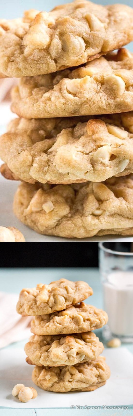 Levain Bakery (inspired White Chocolate Chip & Macadamia Nut Cookies