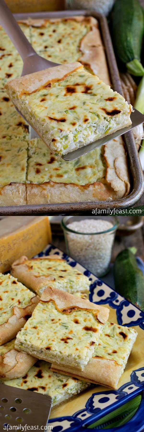 Lidia’s Rice and Zucchini Crostata