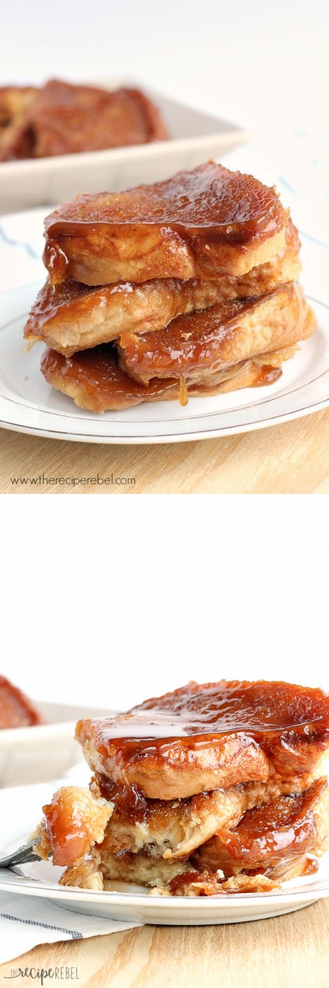 (Light Overnight Caramel French Toast