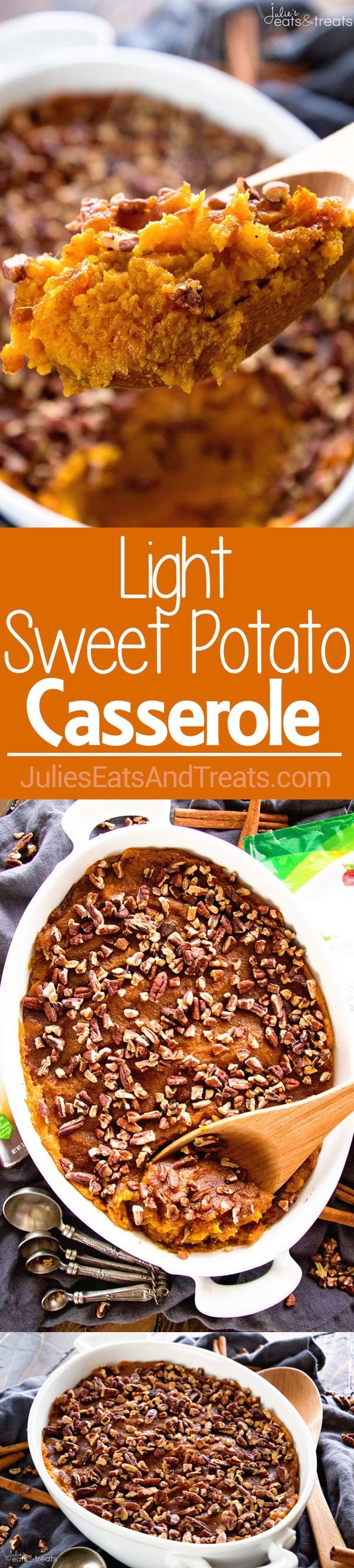 Light Sweet Potato Casserole