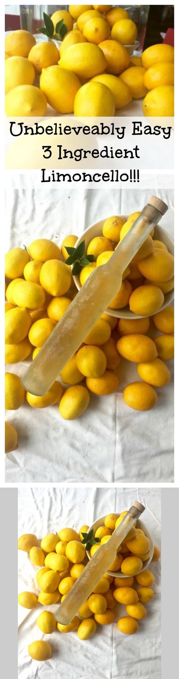 Liquid Sunshine! Homemade Limoncello