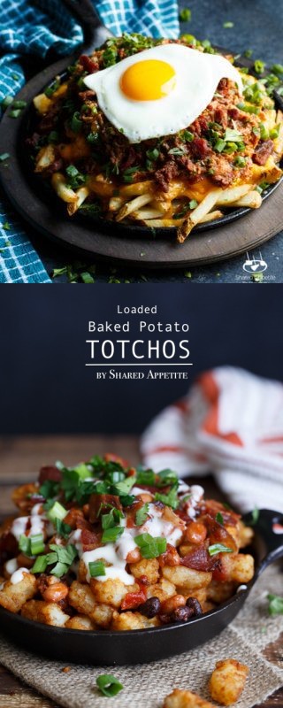 Loaded Baked Potato Totchos (plus a Target Gift Card Giveaway