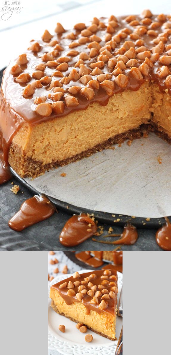 Loaded Butterscotch Cheesecake