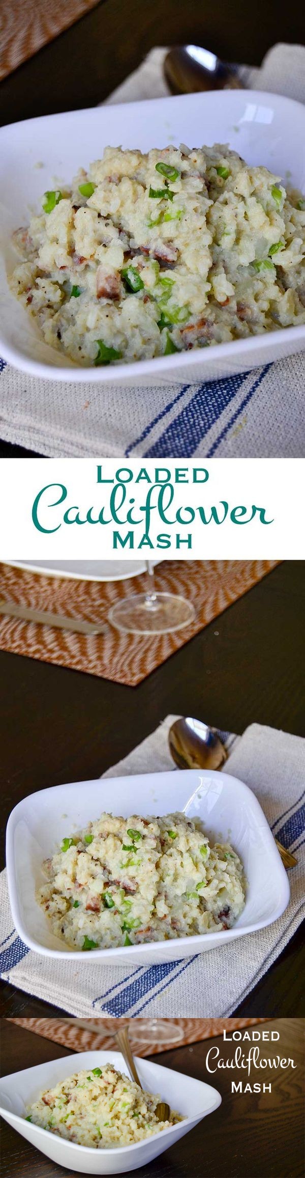 Loaded Cauliflower Mash