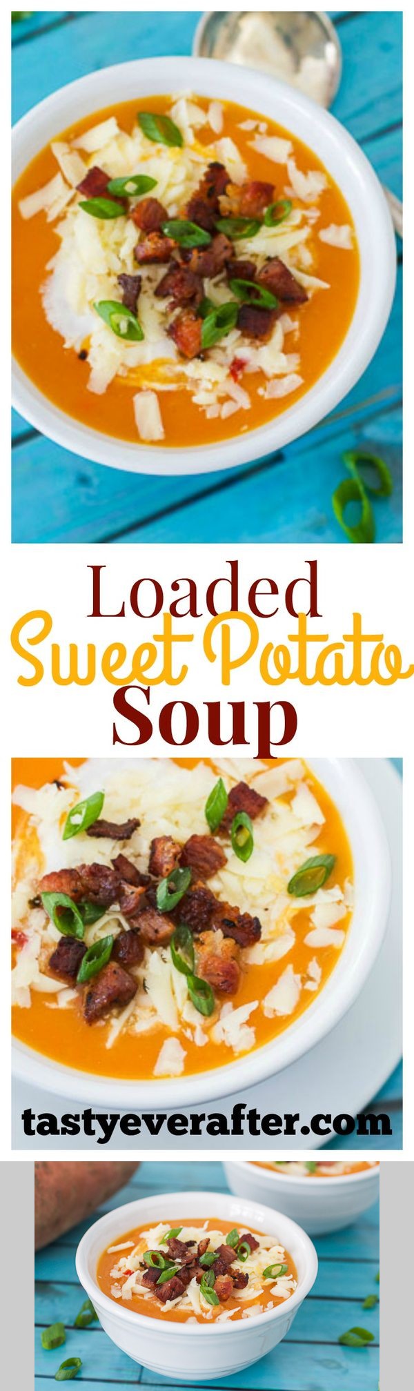 Loaded Sweet Potato Soup