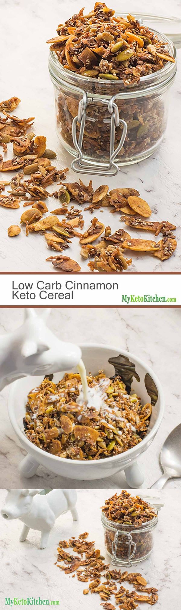 Low Carb Cinnamon Keto Cereal