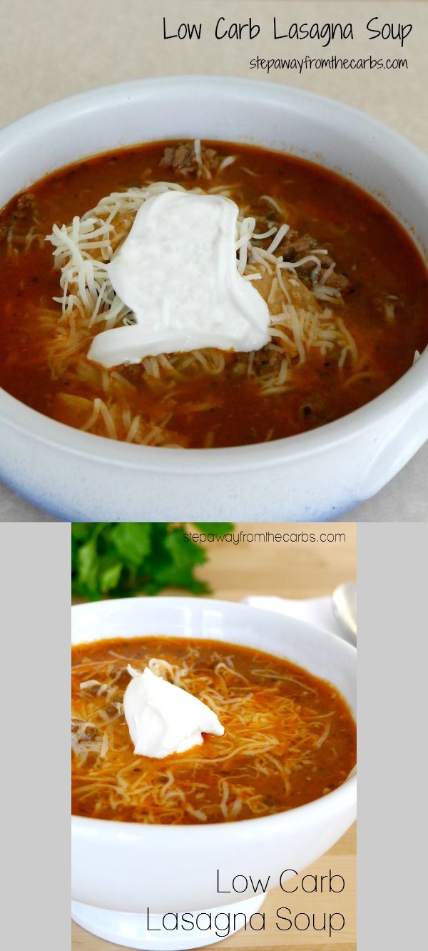 Low Carb Lasagna Soup