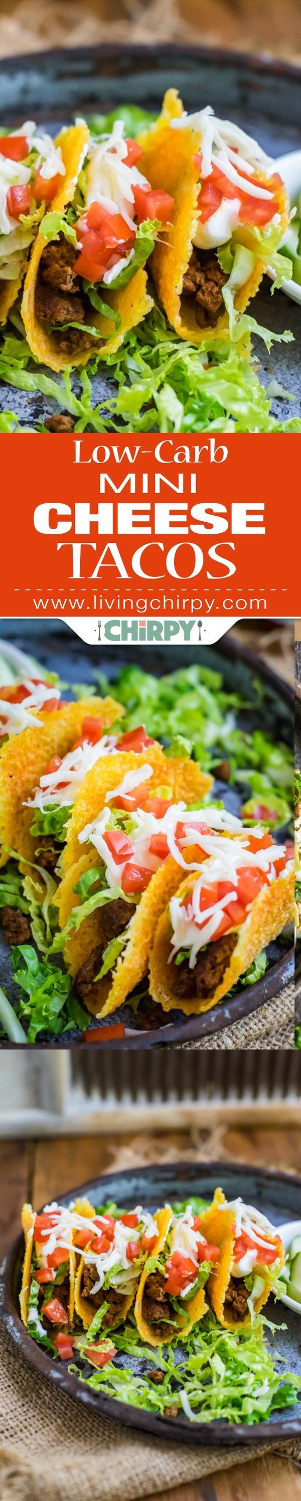 Low-Carb Mini Cheese Tacos