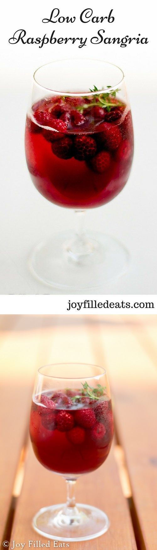 Low Carb Raspberry Sangria