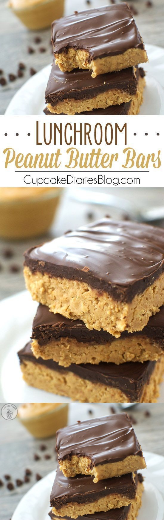 Lunchroom Peanut Butter Bars