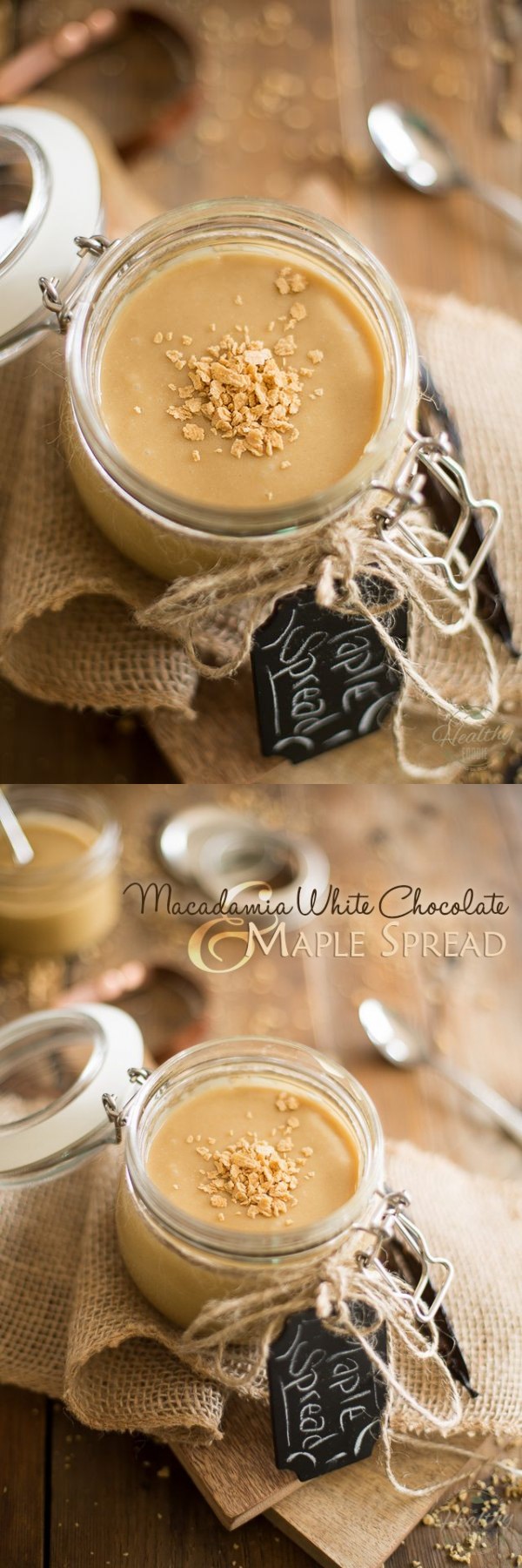 Macadamia White Chocolate and Maple Spread