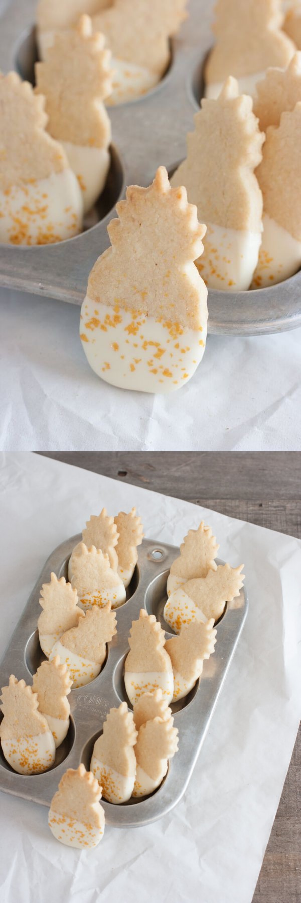 Macademia Nut Shortbread Cookies