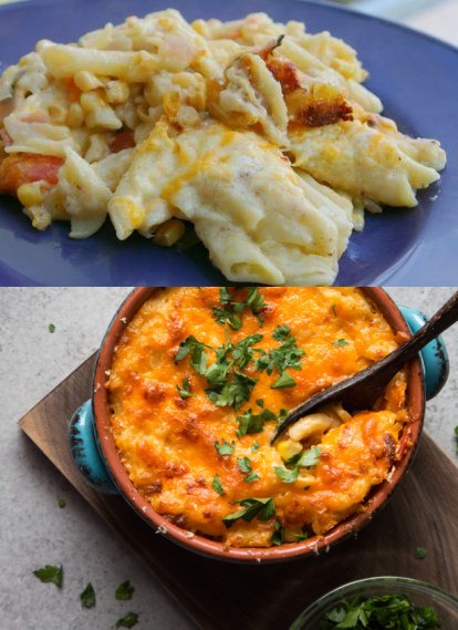 Macaroni Vegetable Cheese Pie