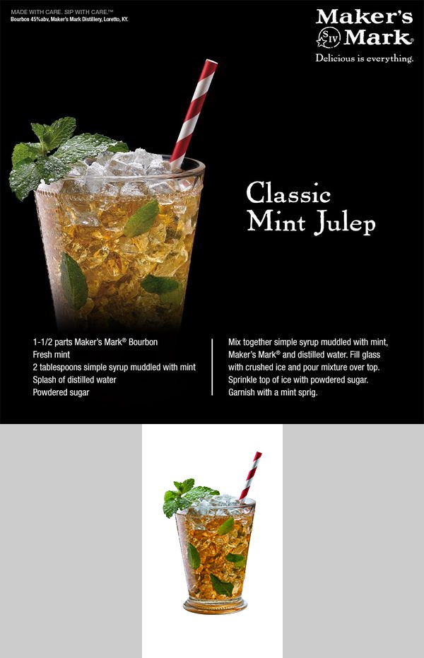 Maker’s Mark Mint Julep