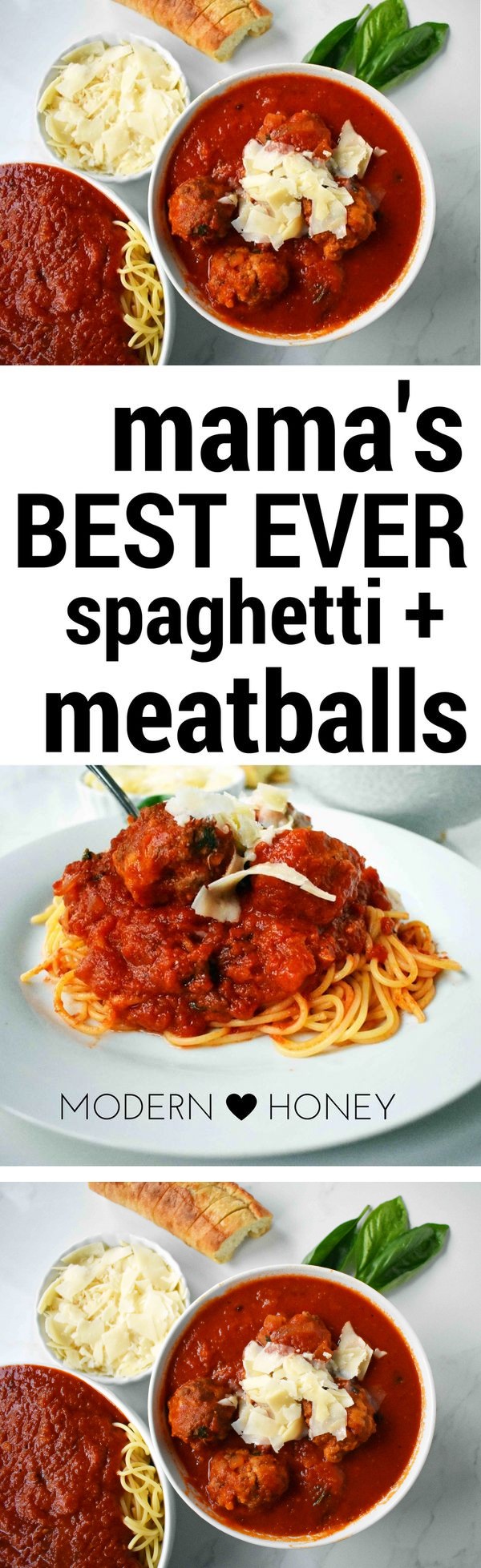 Mama's Best Ever Spaghetti and Meatballs