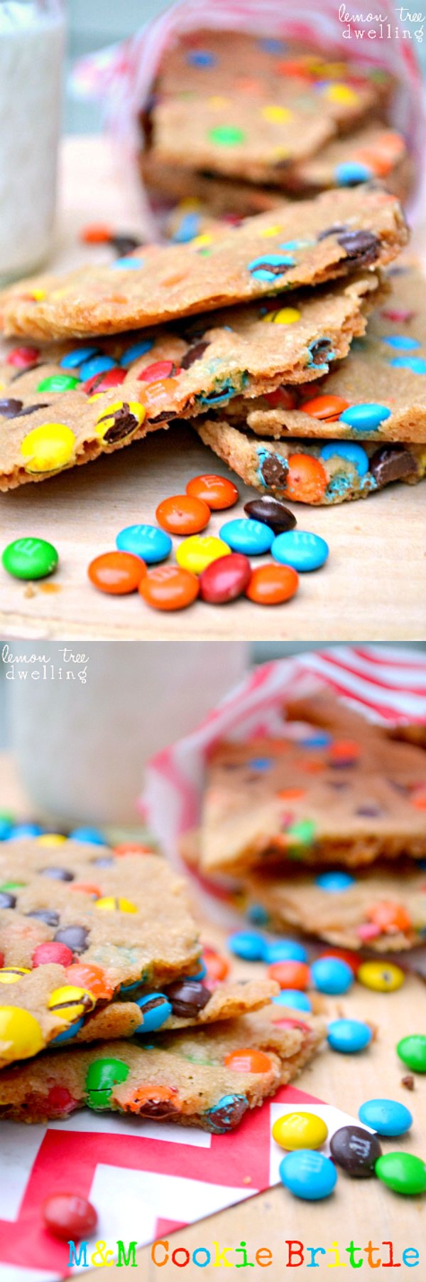 M&M Cookie Brittle