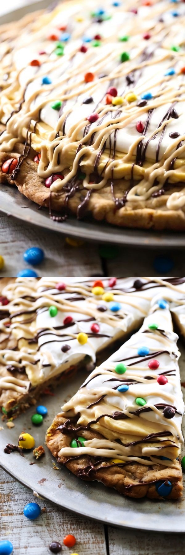 M&M’S® Monster Cookie Pizza Pie