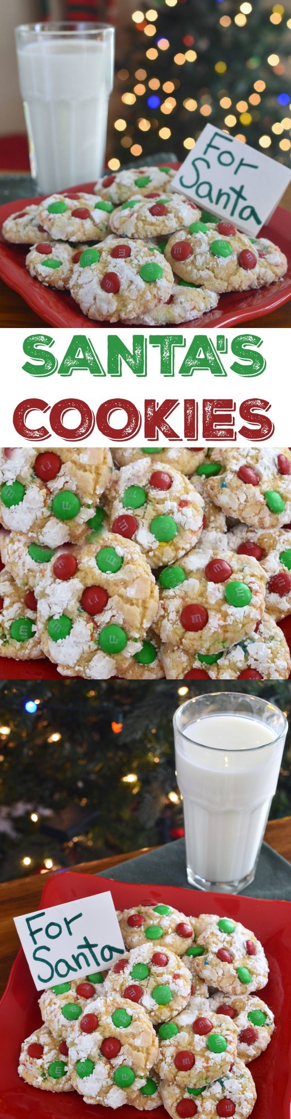 M&M's® Holiday Snowflake Cookies