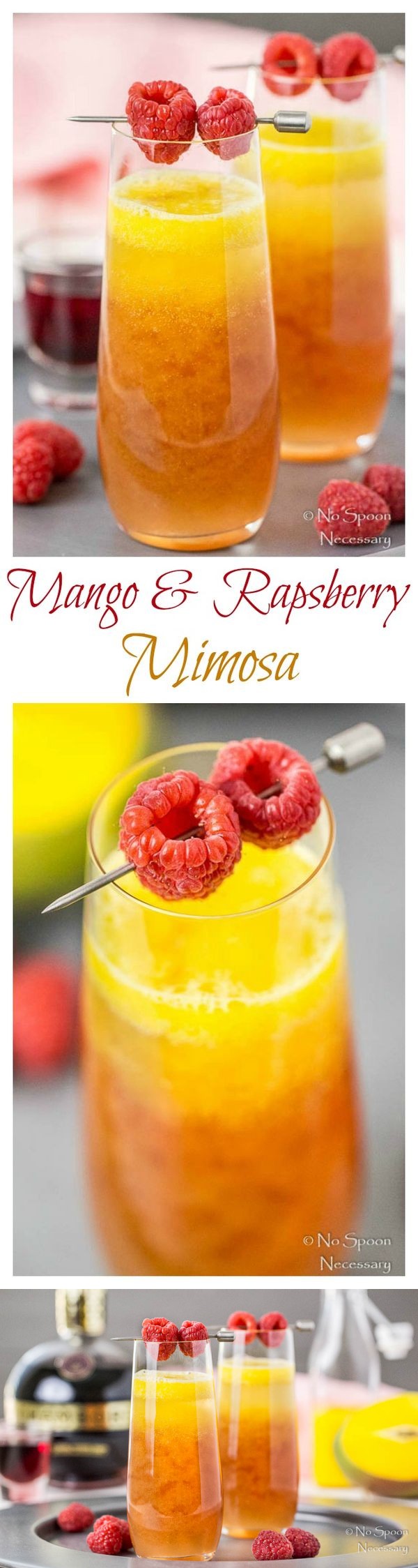 Mango & Raspberry Mimosa