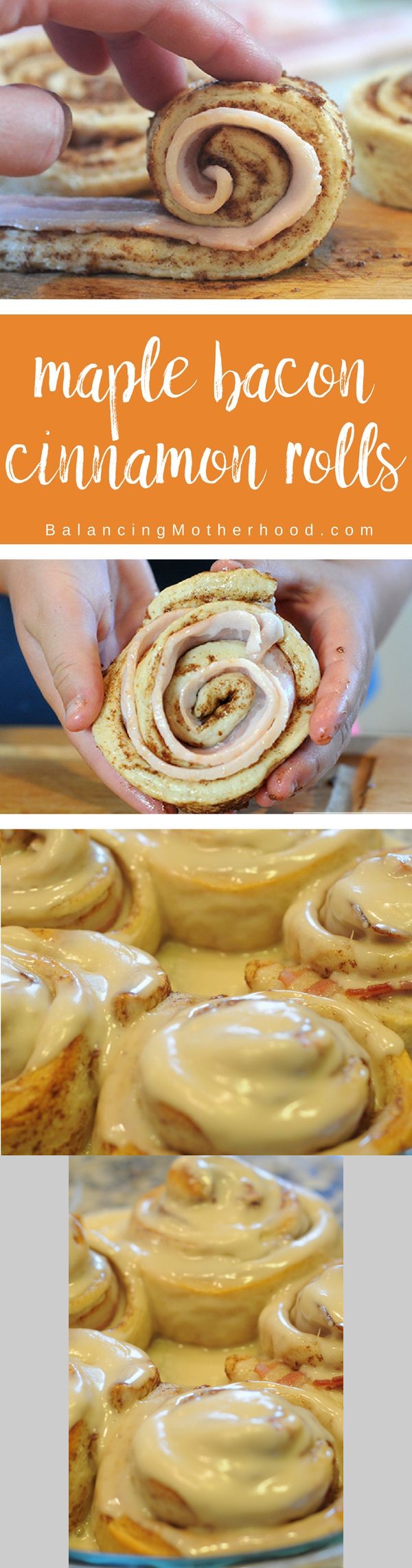 Maple Bacon Cinnamon Rolls in Under 30 Minutes