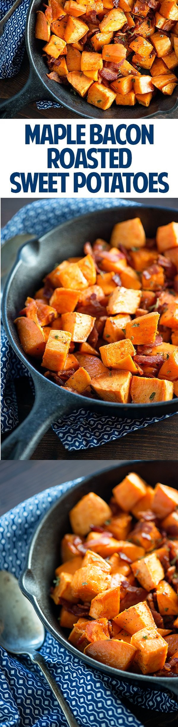 Maple Bacon Sweet Potatoes