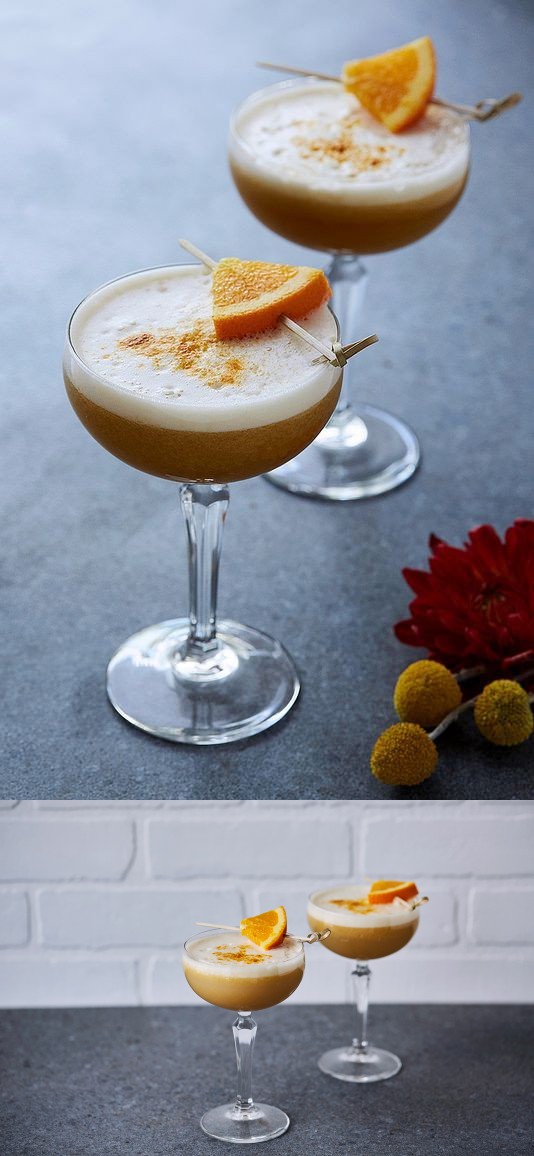 Maple Bourbon Sour