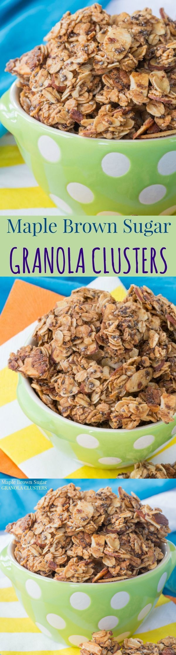 Maple Brown Sugar Granola Clusters