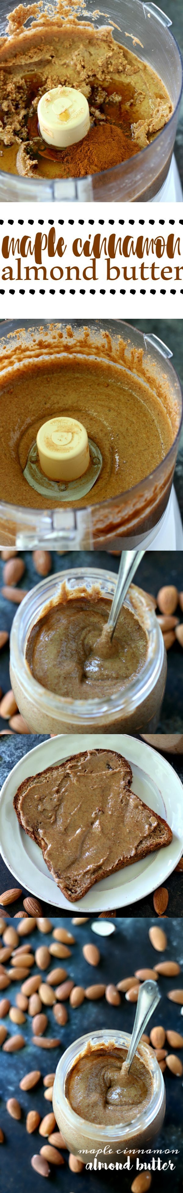 Maple Cinnamon Almond Butter