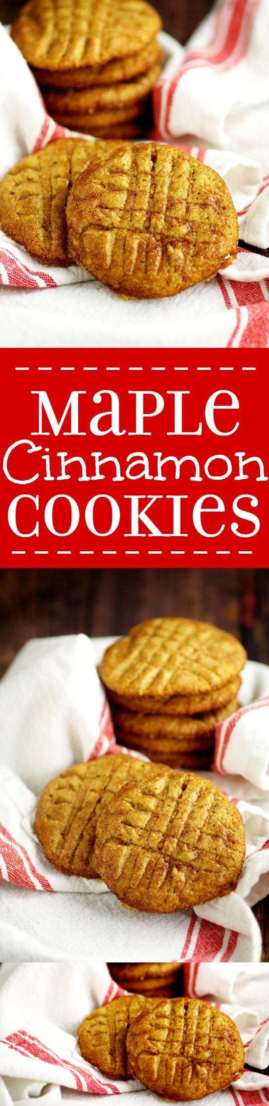 Maple Cinnamon Cookies