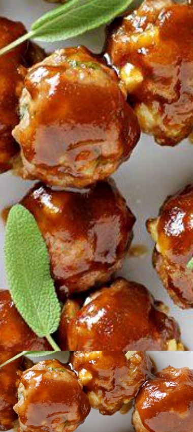 Maple-Glazed Breakfast Meatballs