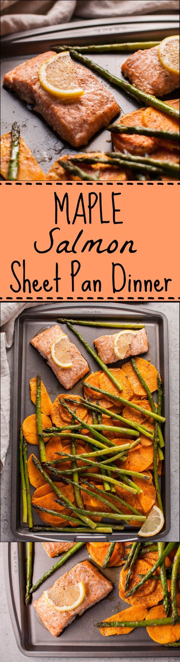 Maple Salmon Sheet Pan Dinner