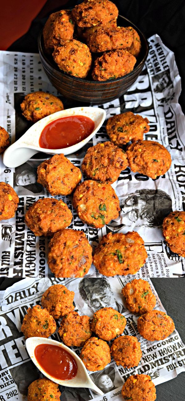 Masala Dal Vada/Lentil Fritters