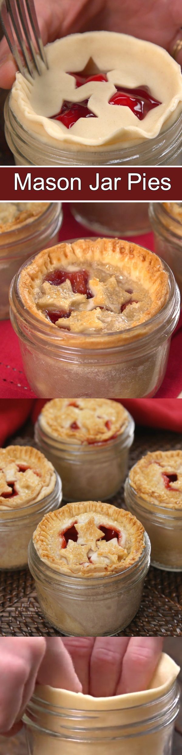 Mason jar pies