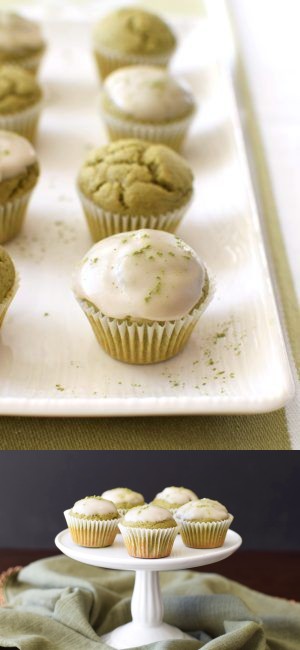 Matcha Latte Mini Muffins