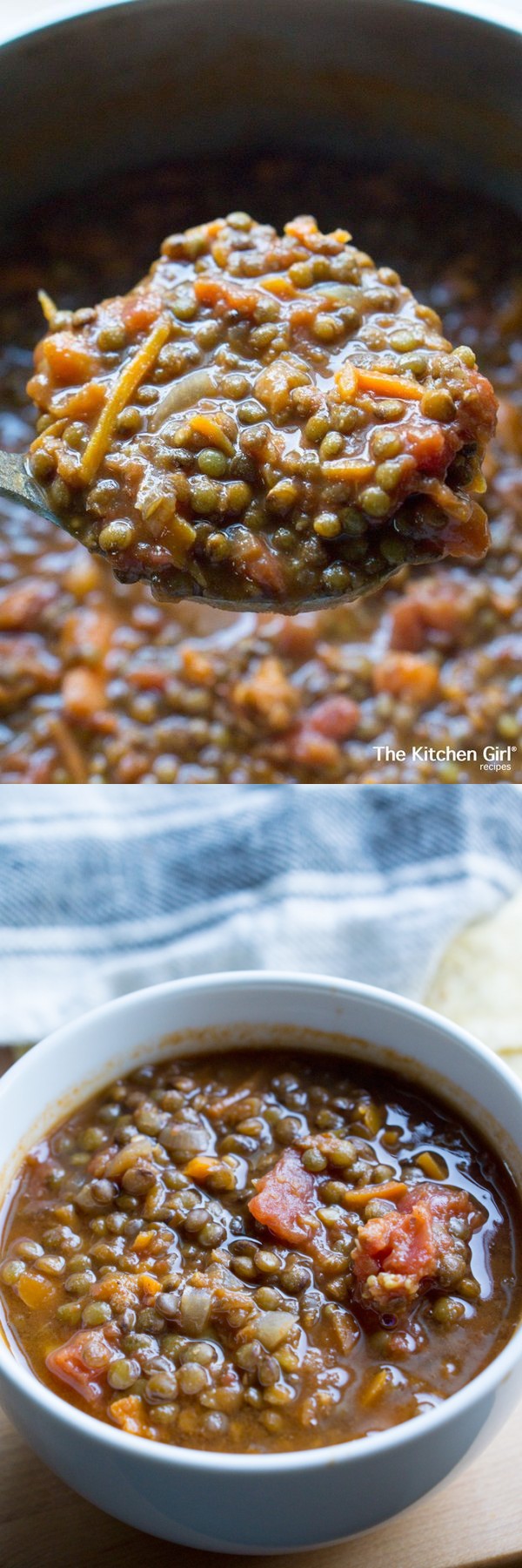 Meatless Lentil Chili