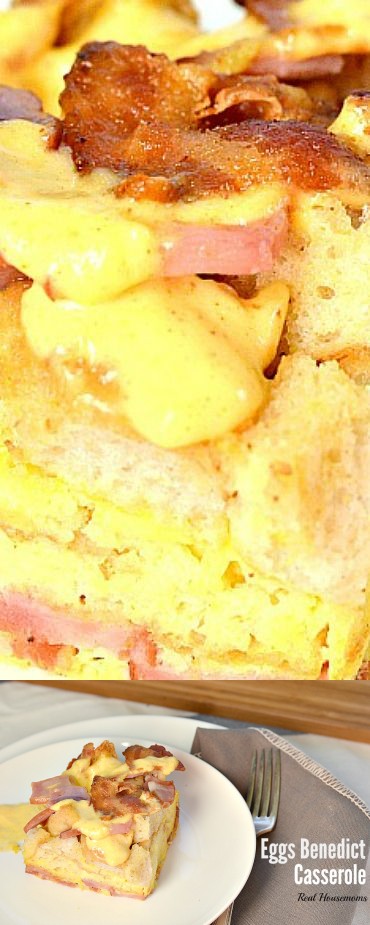 Meaty Eggs Benedict Casserole