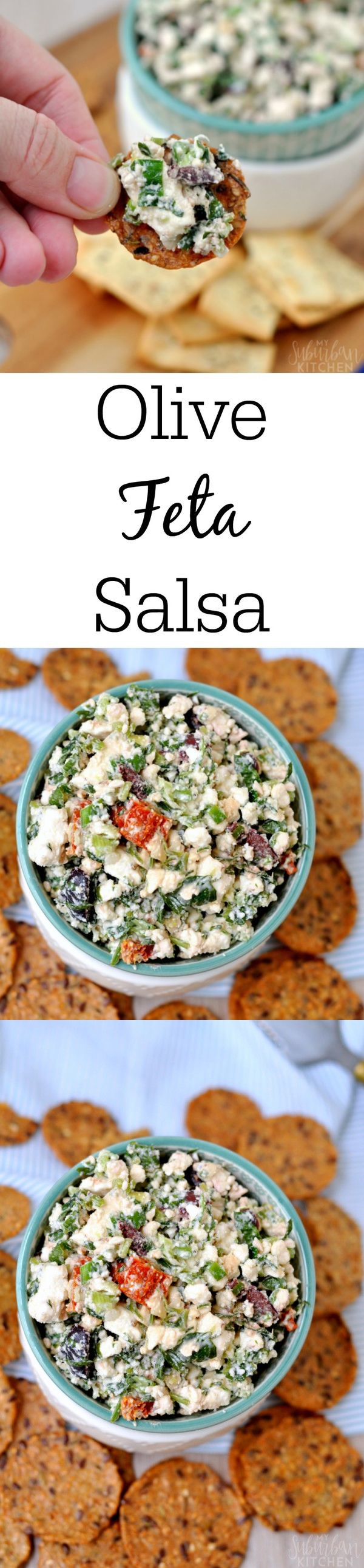 Mediterranean Feta Salsa