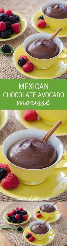 Mexican Chocolate Avocado Mousse