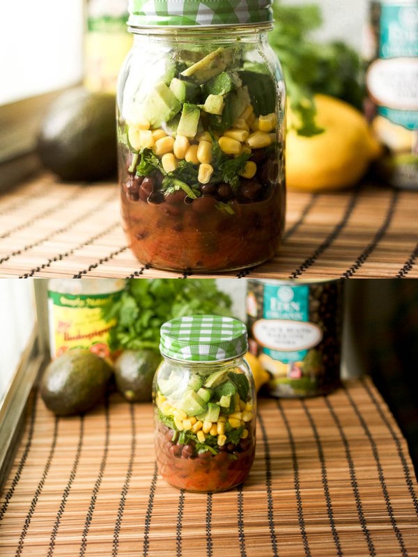 Mexican Salad In A Jar