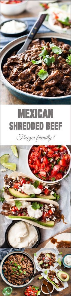 Mexican Shredded Beef (and Tacos