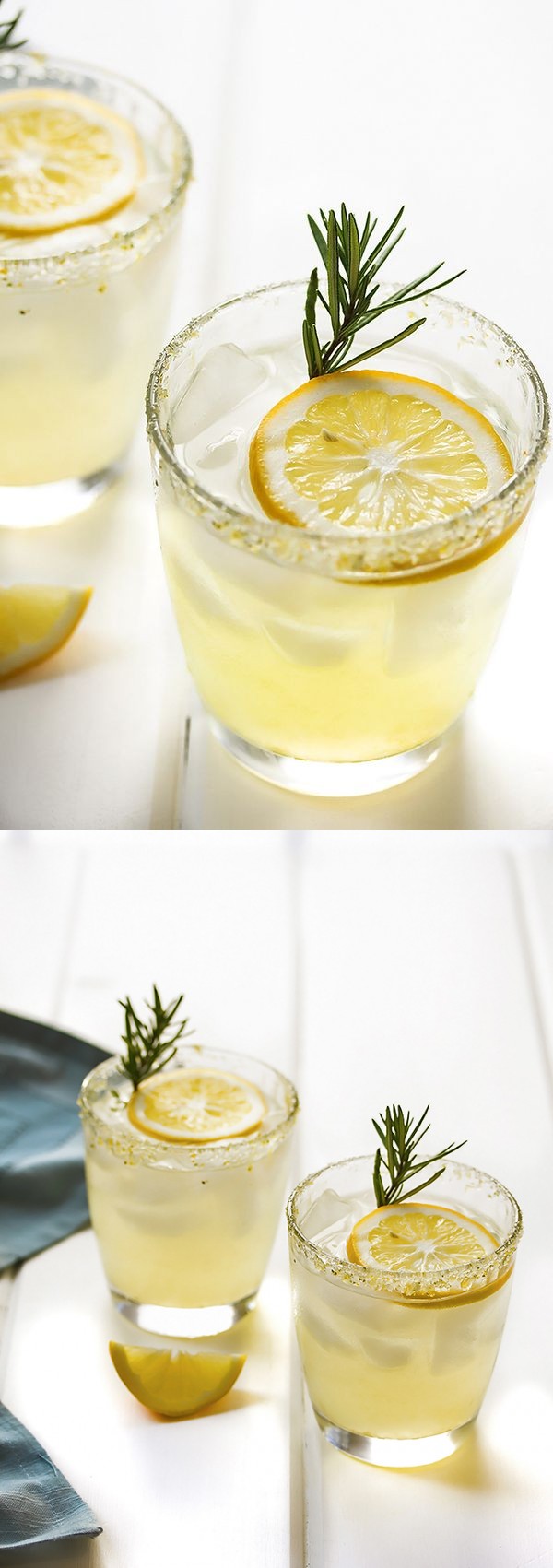 Meyer Lemon Margarita with Rosemary Infused Simple Syrup