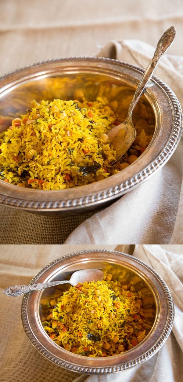 Middle Eastern Roasted Vegetable Rice